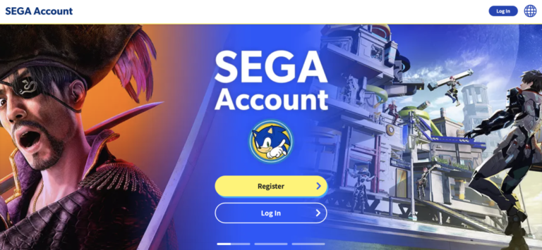 Sega unveils player account system