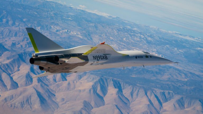 Boom’s XB-1 Jet for the first time breaks the audio barrier