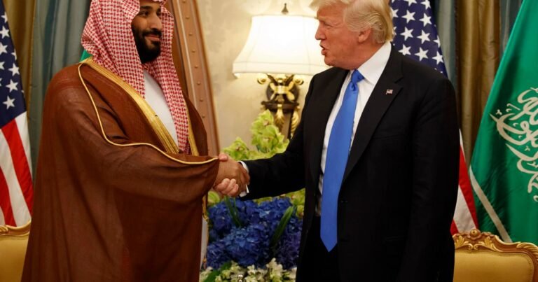 Saudi Arabia plans to invest $600 billion in US over next 4 years, crown prince tells Trump