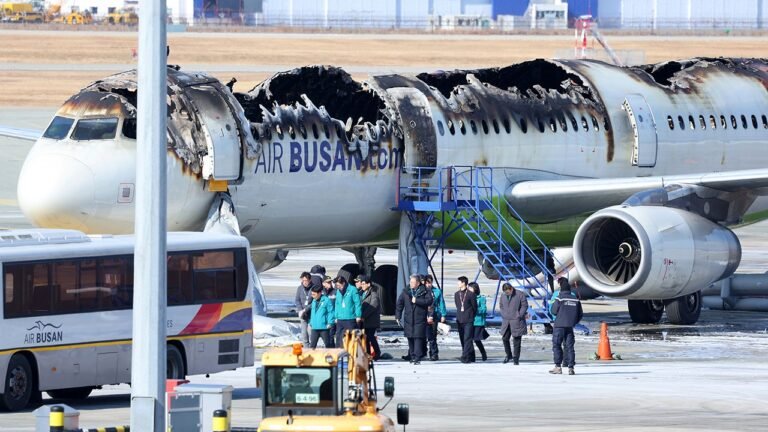 Personal aircraft ignites at South Korean airport. All 176 people on board are evacuated