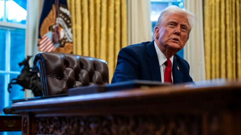 Trump signs an order that stops the enforcement of a bribery ban