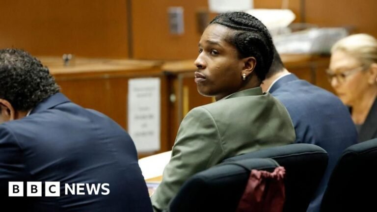 A $ AP ROCKY Provinile/Not a guilty attack on a firearm on La Street