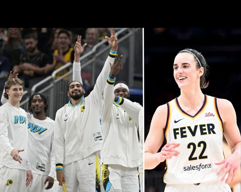Caitlin Clark fired over OBI TOPPIN & PACERS TEAMMATES REPPPING FE FUBS BEFORE KNICKS