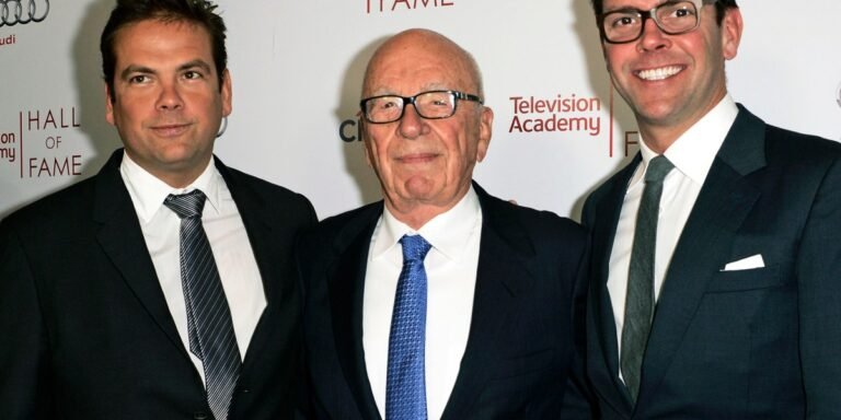 When Rupert Murdoch dies, James Murdoch says he can in Fox News