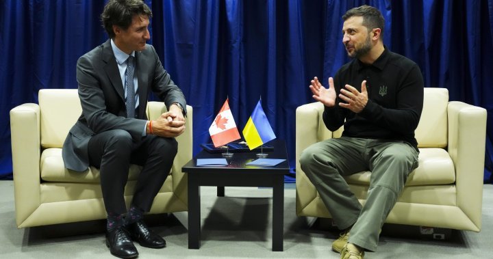 Ukraine must be part of peace talks, says Trudeau in calling with Zeletskyy – National
