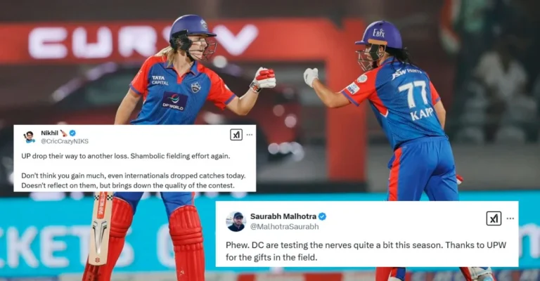 Twitter reaction: Meg Lanning Powers Delhi Capitals to the last victory of nail biting against up Warriorz in WPL 2025