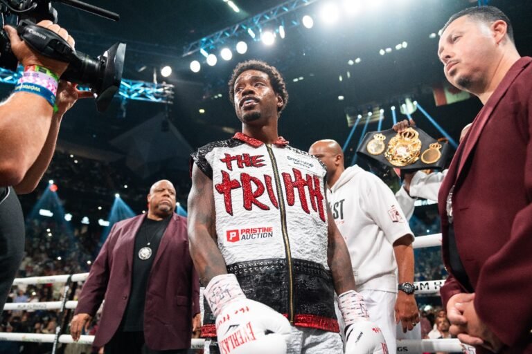 Errol Spence fires back to “washed” demands