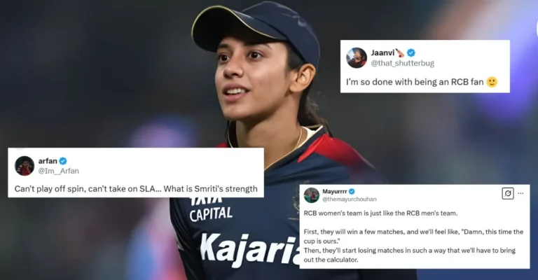WPL 2025 [Twitter reactions]: RCB Smalli Mandhana suffers 3.
