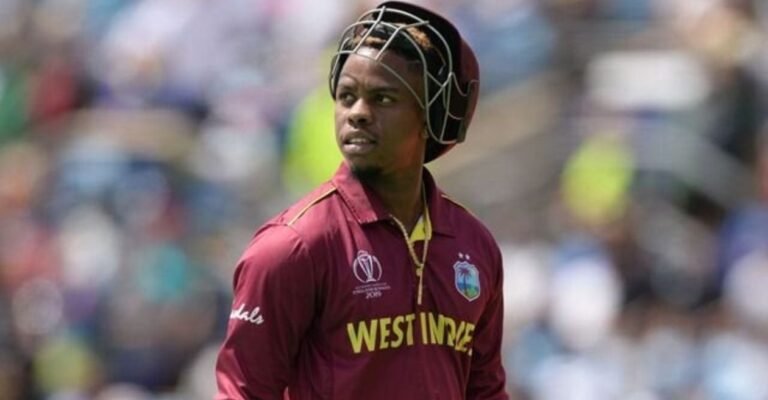 Shimron Hetmyer while mastering the finishing role in cricket