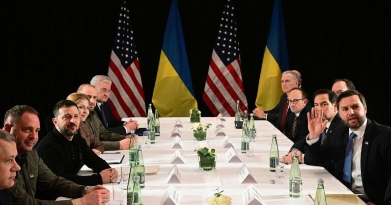 When meeting Vance, Zeletskyy says Ukraine needs “real security guarantees”