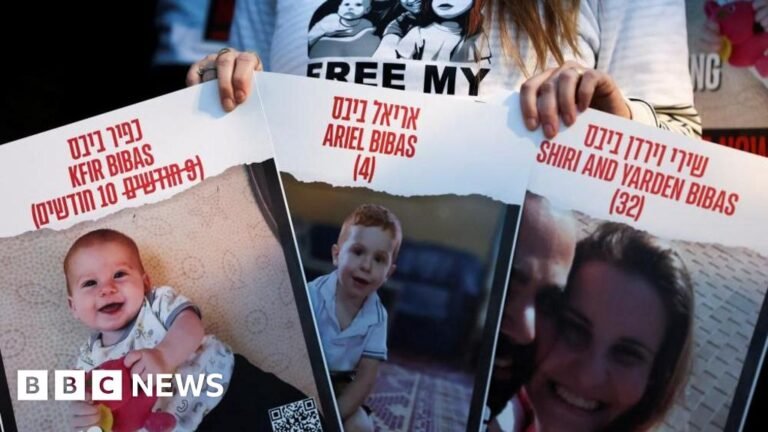 Hamas says they will return the bodies of four hostages including the Bibas family