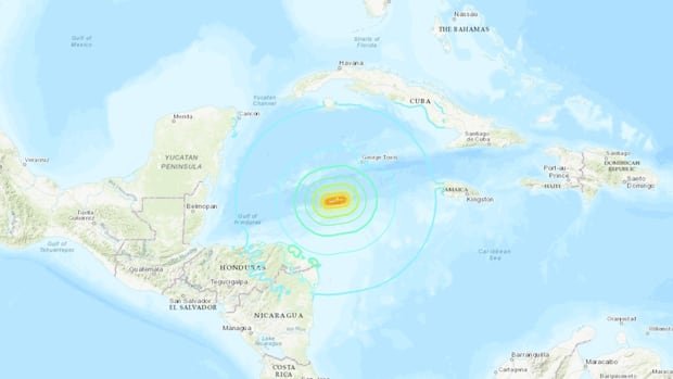 7.6-Magitude Earthquakes Cocktail Caribbean Islands
