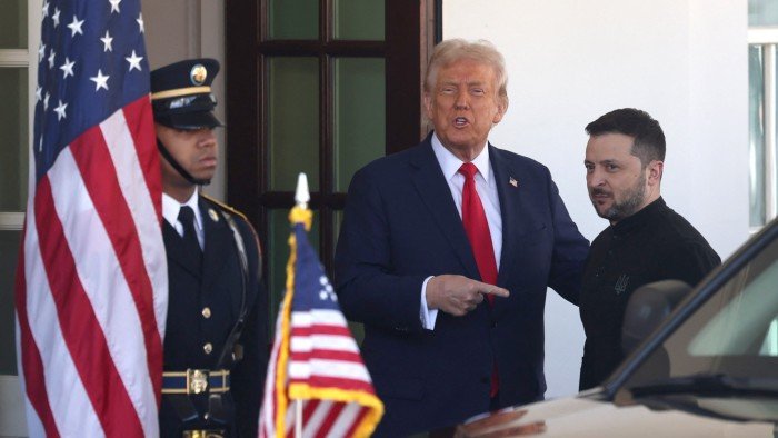 The leaders meet in the White House before signing the minerals