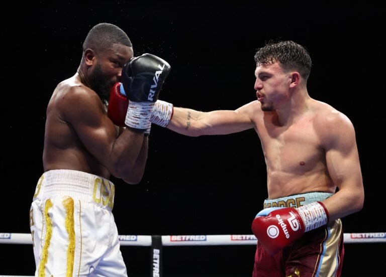 Box Results: George Liddard beats Derrick Osaze