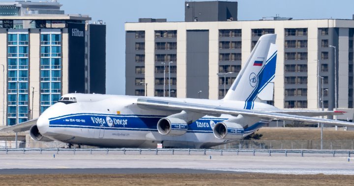 Russian cargo aircraft seized in Toronto could soon be owned by Canada – National