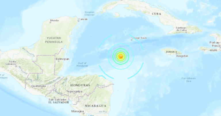 Strong earthquake in the Caribbean triggers a short tsunami alerts, no reports of significant damage