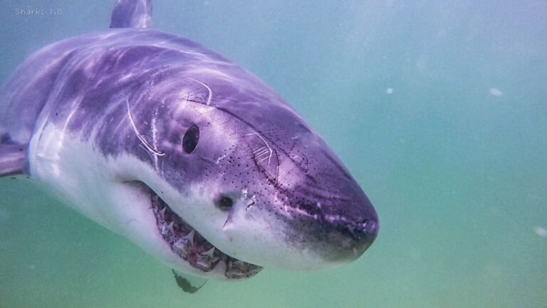 The largest white shark ever caught has identified pings near the coast of Florida