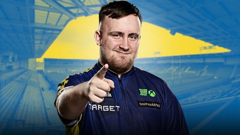 Luke Littler: Super League Side Warrington Wolves renamed stadium in honor of the World Championship Darts Championship | Rugby League Messages