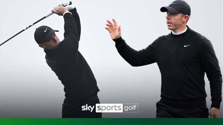 Rory attacks a dispute with the third third on Pebble Beach!