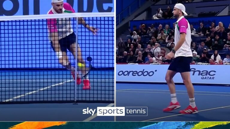 “That’s incredible!” | Dimitrov pulls an incredible shot