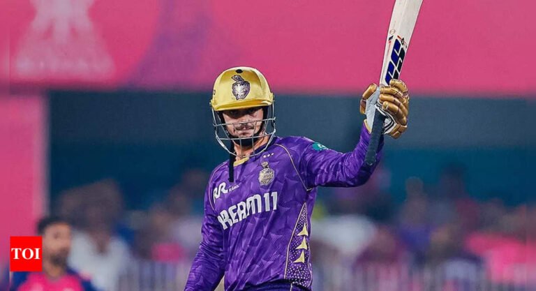 IPL 2025: Super de Kock dazzles like riders Knight Thrash Rajasthan Royals | Cricket news – Tech Word News