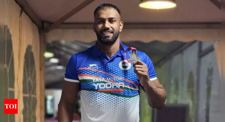 Nitesh wins bronze in Greco Roman at the Asian Wrestling Championship 2025; India End category with two medals more sports news – Tech Word News