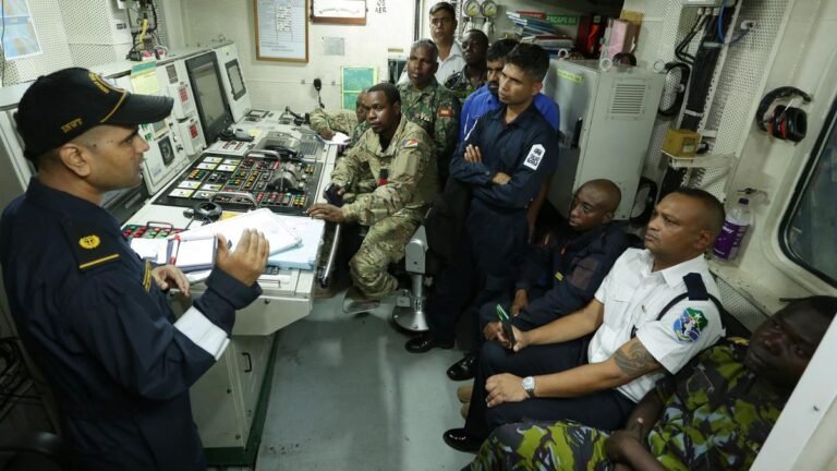 IOS sagar to sail from Kochi to the Indian Ocean area with the Nine Navy staff