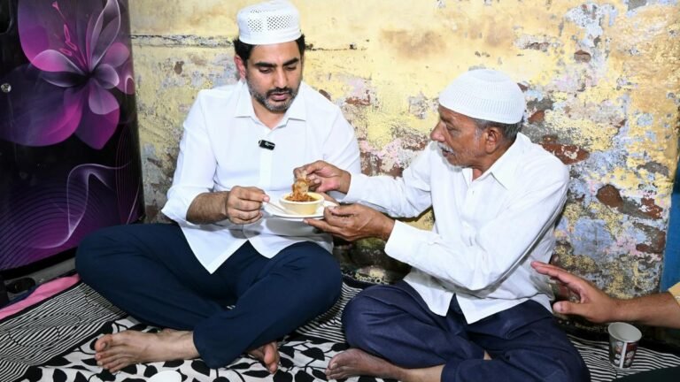 Loksh visits a Muslim family for iftar, promises them a new home