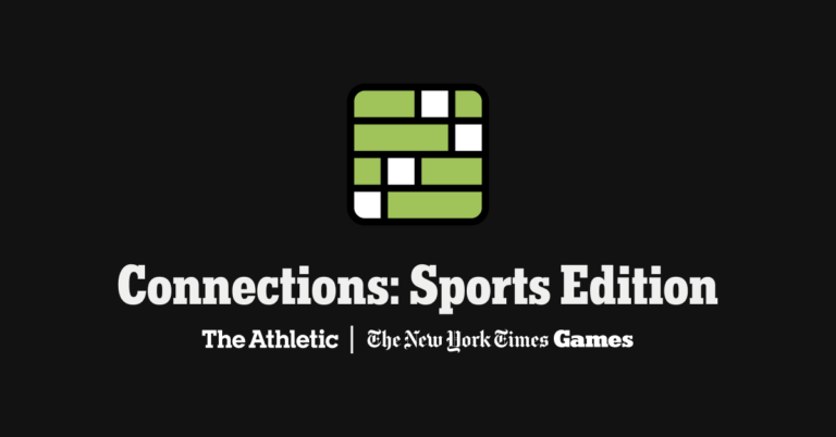 Play Connections: Sports Edition, Our latest Word Game game