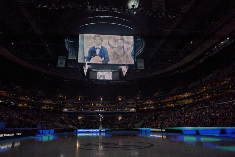 Figure skating remembers his fallen and dad holds him together at the World Championship