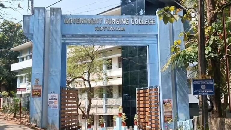 Police ensembles charging list in Kottayam Government Nursing College