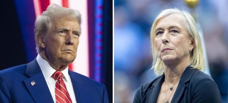 Martina Navratilova gives her verdict on whether President Donald Trump is ‘mentally ill’
