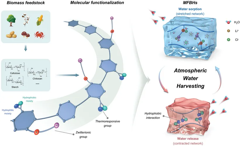 mechanism of water conversion