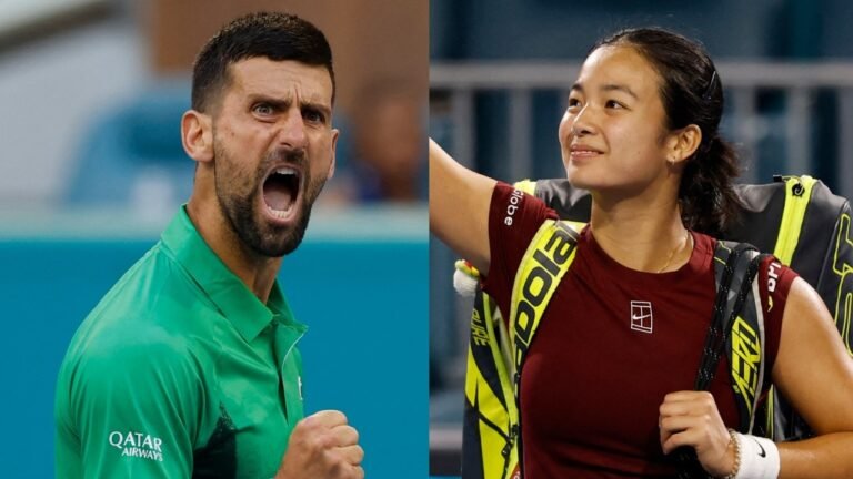 Miami Open: Novak Djokovic Sets All-Time Record, Eala’s Dreams ends in a heart break