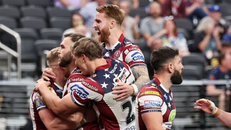 Super League in Las Vegas: Wigan Warriors dominate Warrington Wolves in 48-24 win at the Allegiant Stadium | Rugby League News