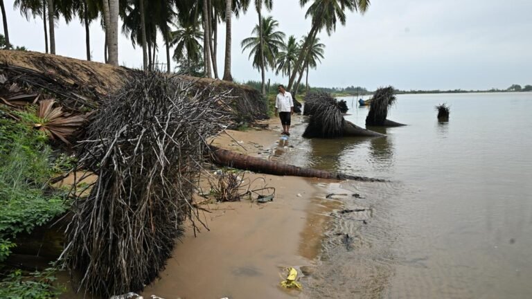 MACHILAPNAM MP is looking for ndma help in solving sea erosion