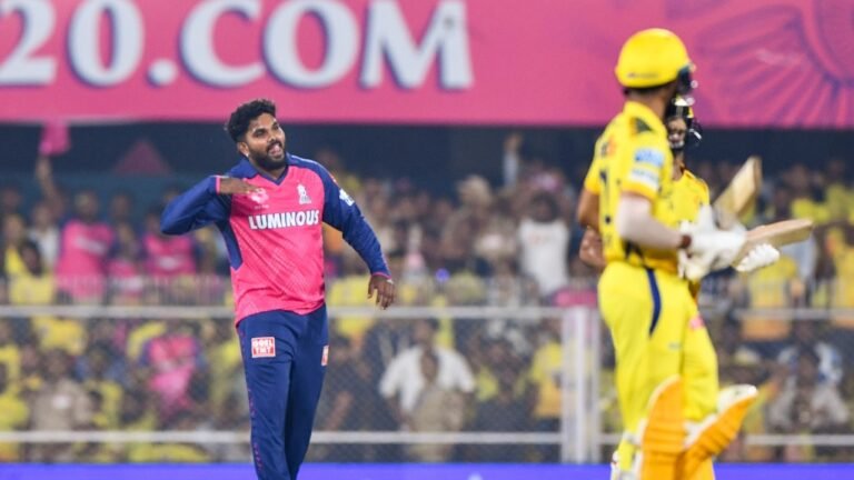 Nitish Rana, Hasaranga Stun CSK in Guwahati as RR Open Account in IPL