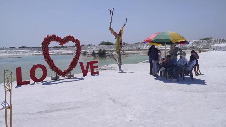 Marble miracle of snow and ice in Rajasthan