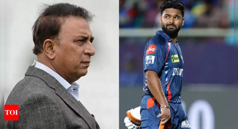 Sunil Gavascar Trolls Rishabh Pant with “stupid, stupid, stupid” notes on live television | Cricket news – Tech Word News