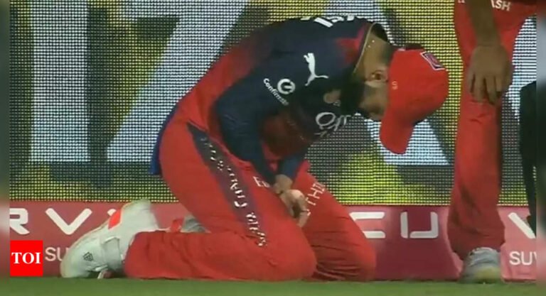 Scare injury! Virat Kohli hurts finger during RCB vs GT IPL 2025 CLASH | Cricket news – Tech Word News
