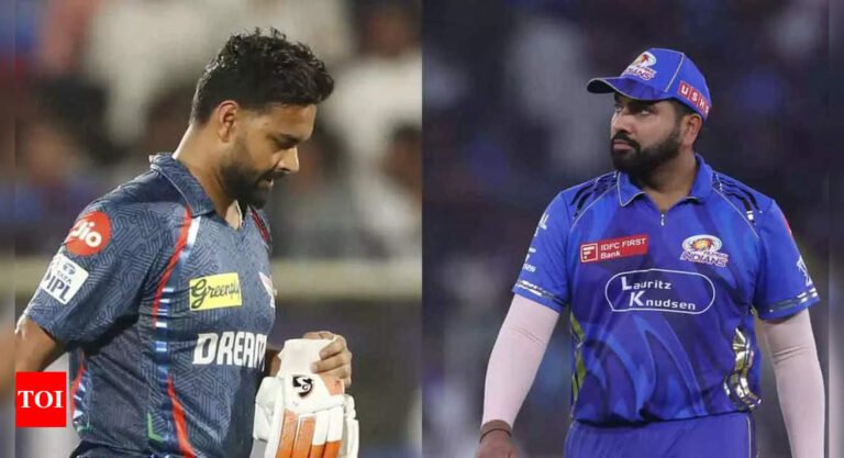 IPL 2025, LSG vs Mi: Fighting Rohit Sharma, Rishabh Pant Face The Music | Cricket news – Tech Word News
