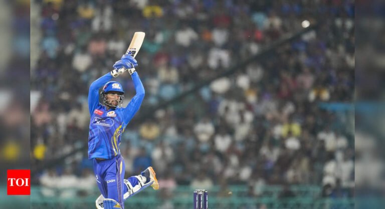 IPL 2025: Tilak Varma joined a small, exclusive club during LSG vs Mi | Cricket news – Tech Word News