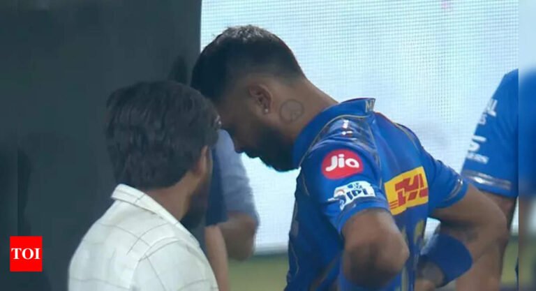 Watch: Hardik Pandya is trying to hold emotions after the last defeat of IPL Mumbai Indians on LSG | Cricket news – Tech Word News