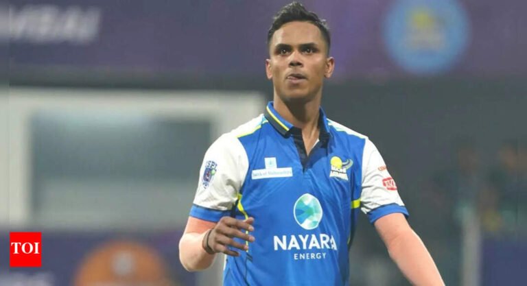 Abhishek Dalhor rewarded Stellar ISPL for the season, selected as a network bowler for KKR | Cricket news – Tech Word News