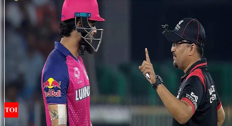 Drama in Ahmedabad! Riyan Parag argues with the referee after the “controversial” release against Gujarat Titans | Cricket news – Tech Word News