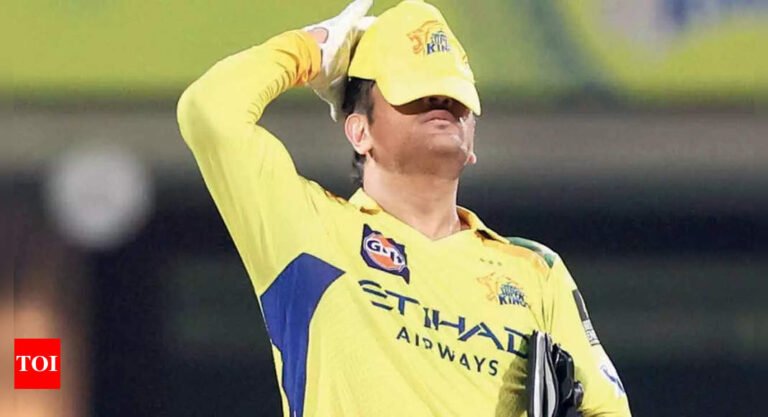 IPL 2025: New Low for MS Dhoni & Co. | Cricket news – Tech Word News