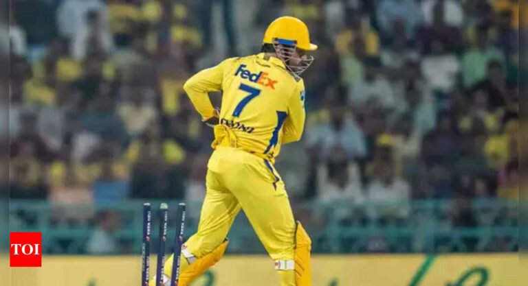 MS Dhoni creates history, becoming the first player to achieve this great performance in IPL | Cricket news – Tech Word News