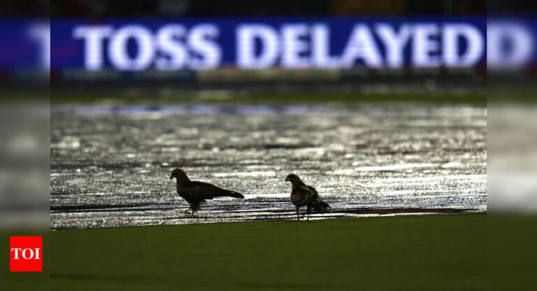 RCB VS PBKS LIVE SCORE, IPL 2025: Toss delayed at Chinnaswama stadium due to rain – times India