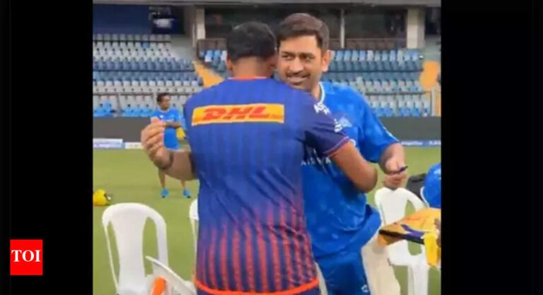 Follow: Jasprit Bumrah and Heartsharaping “Bhaicharaara” MS Dhoni before clash me vs CSK IPL | Cricket news – Tech Word News