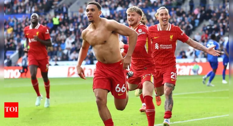 Premier League: Trent Alexander-Arnold will fire Liverpool on the Brink about the title, Leicester convicted | Football News – Tech Word News